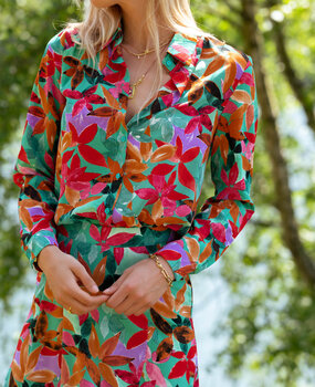 CELINE chemise verte