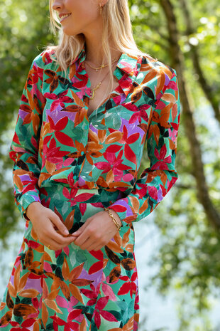 CELINE chemise verte