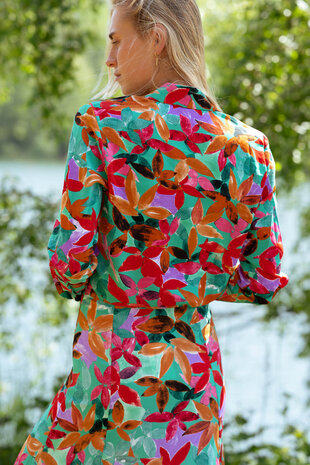 CELINE chemise verte