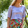 OHANA blouse lilas OHANA blouse lilas