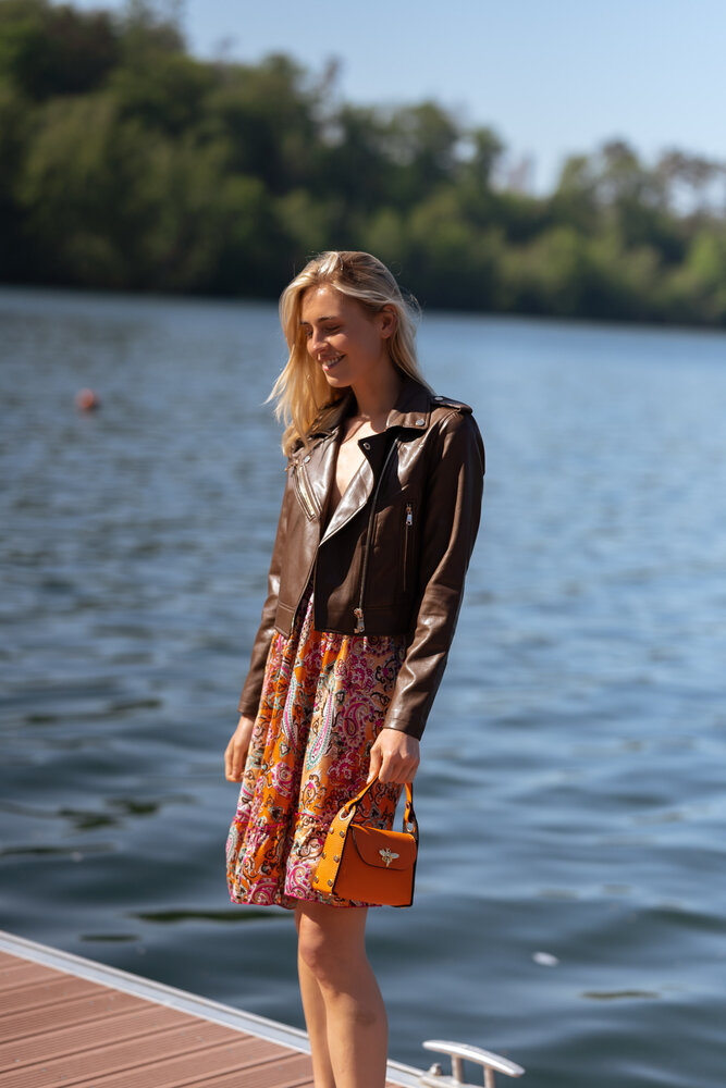 GARLAND veste brune GARLAND veste brune