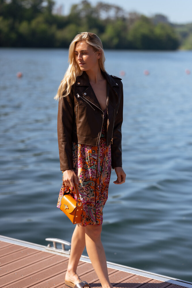 GARLAND veste brune GARLAND veste brune