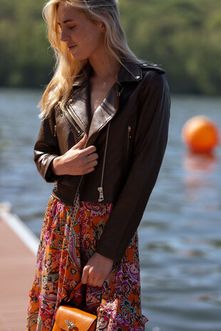 GARLAND veste brune GARLAND veste brune