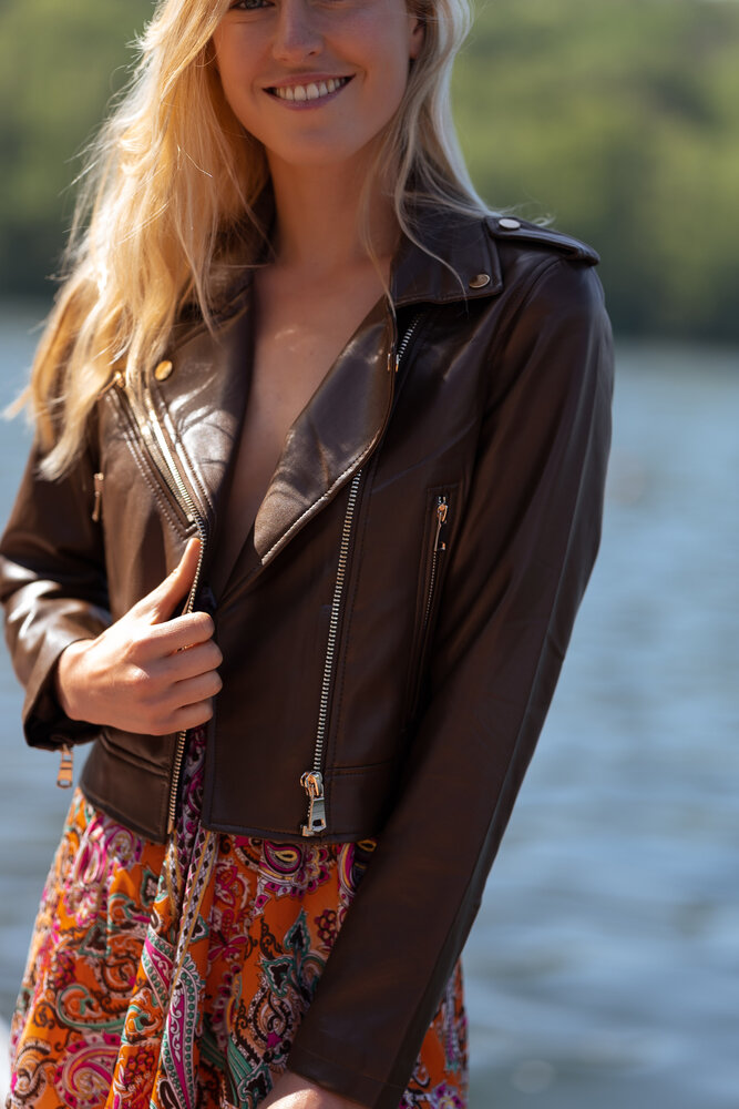 GARLAND veste brune GARLAND veste brune