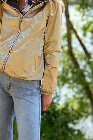 JASMINE imperméable court réversible kaki JASMINE imperméable court réversible kaki