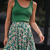 SIBELLE jupe vert benetton SIBELLE jupe vert benetton