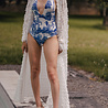 ARLETTE maillot bleu marine ARLETTE maillot bleu marine