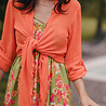 YURIE gilet orange YURIE gilet orange