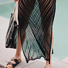 ANCELINA robe noire transparente ANCELINA robe noire transparente