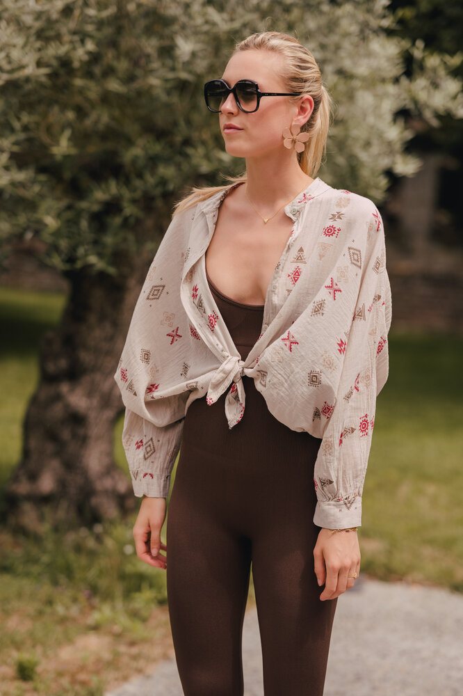 BRIGITTE combinaison café