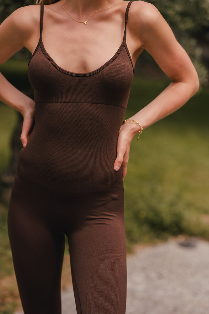 BRIGITTE combinaison café