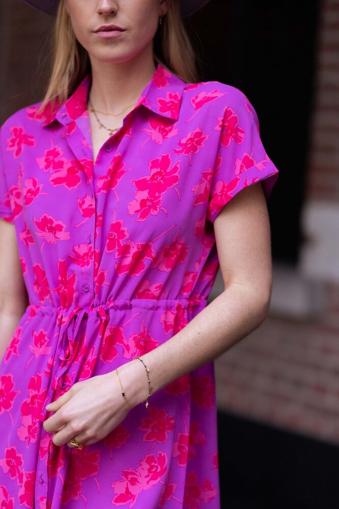 VALERIE robe fuchsia VALERIE robe fuchsia