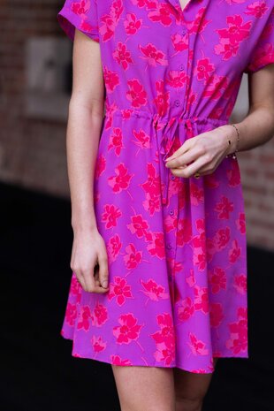 VALERIE robe fuchsia VALERIE robe fuchsia