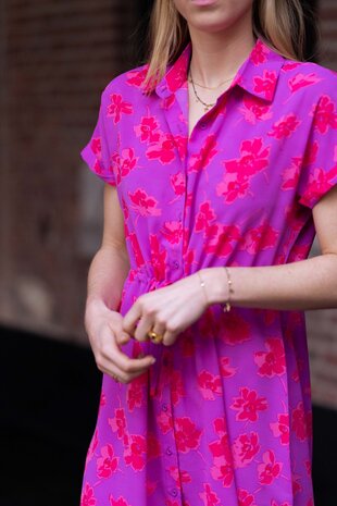 VALERIE robe fuchsia VALERIE robe fuchsia