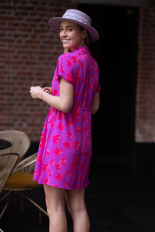 VALERIE robe fuchsia VALERIE robe fuchsia