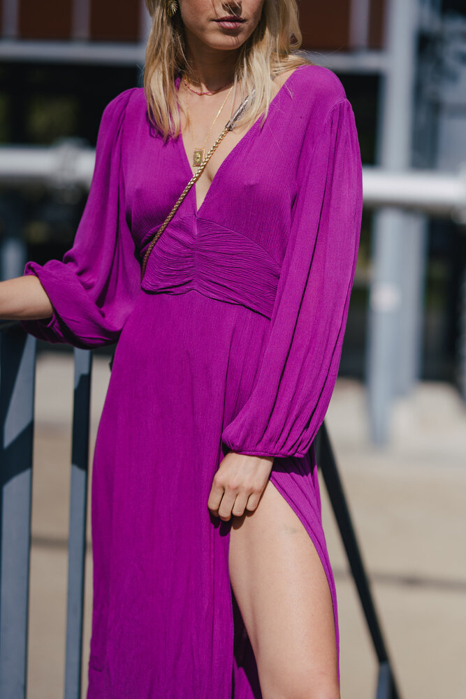 JAMY robe mauve JAMY robe mauve