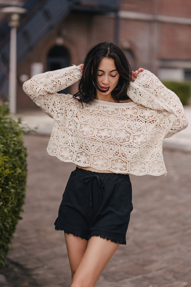 CORENTINE short noir