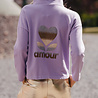 AMOUR gilet parme AMOUR gilet parme