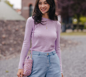 IVANNA pull lilas