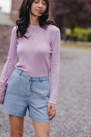 IVANNA pull lilas