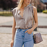 COAHOMA blouse taupe COAHOMA blouse taupe