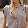 COAHOMA blouse taupe COAHOMA blouse taupe