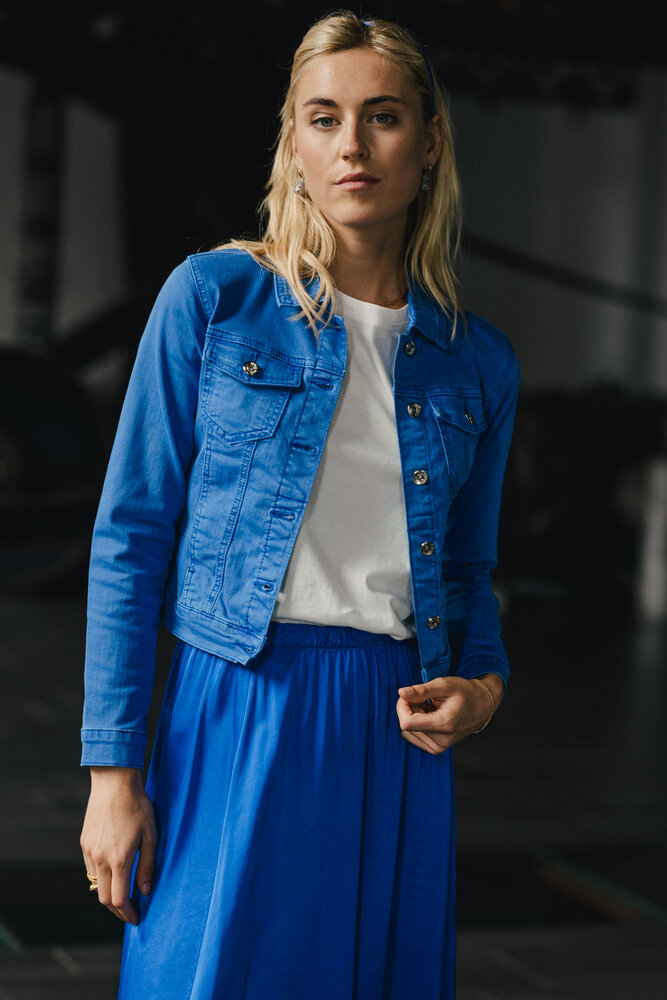 CENDRILLON veste bleue royale