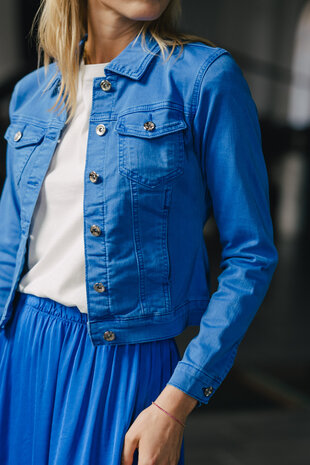 CENDRILLON veste bleue royale