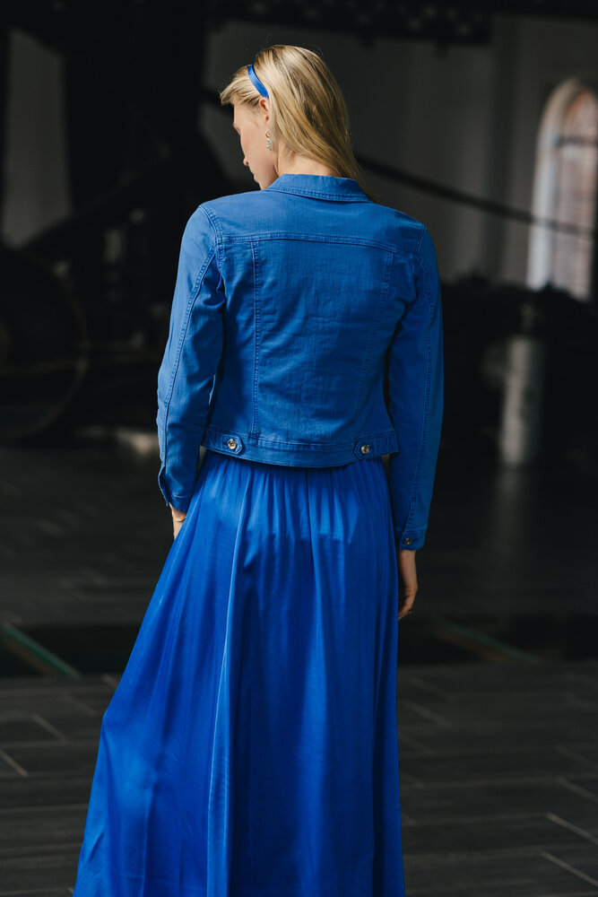 CENDRILLON veste bleue royale