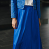 CHARLISE jupe bleue royal CHARLISE jupe bleue royal