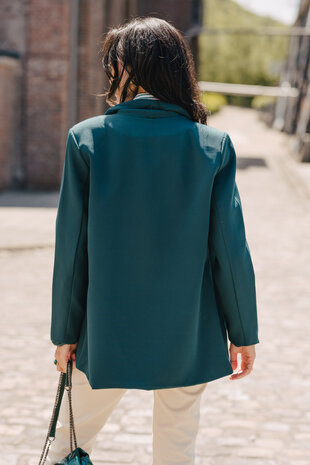 MATHIS blazer vert bouteille