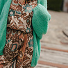 MALIKA gilet turquoise MALIKA gilet turquoise
