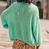 MALIKA gilet turquoise MALIKA gilet turquoise