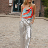 ALDEGONDE pantalon argenté ALDEGONDE pantalon argenté