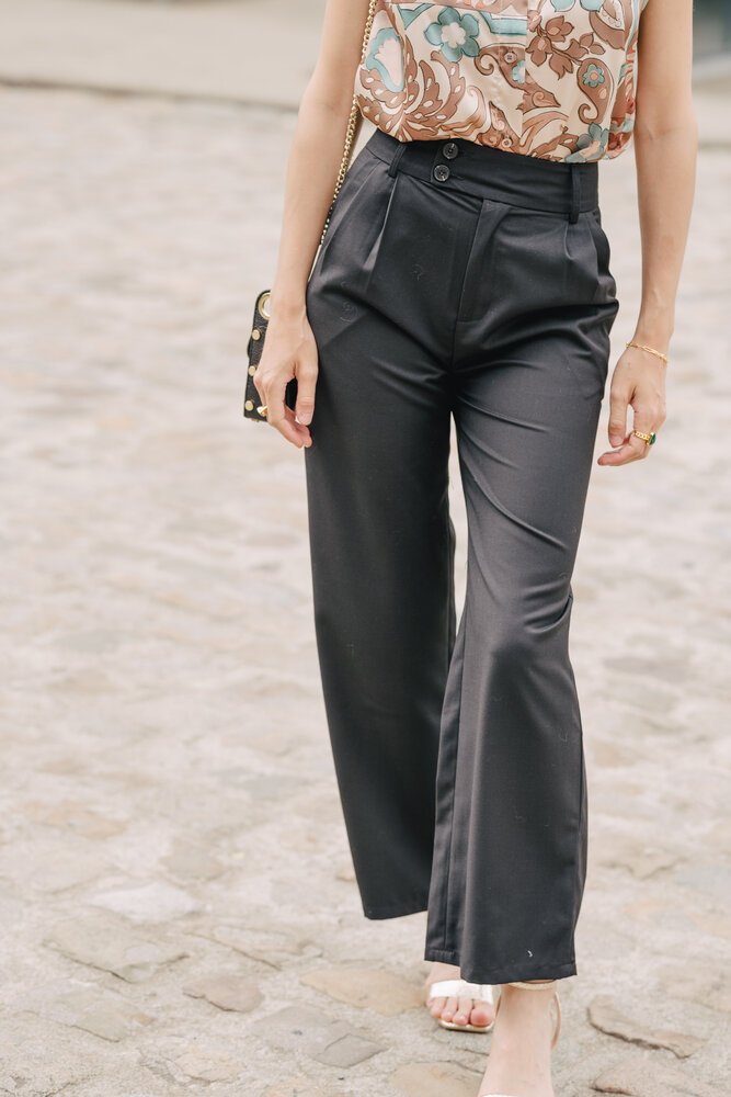 DORIS pantalon noir DORIS pantalon noir