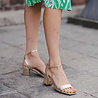 CLAUDINE chaussures dorées CLAUDINE chaussures dorées