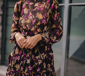 FANNY robe chocolat
