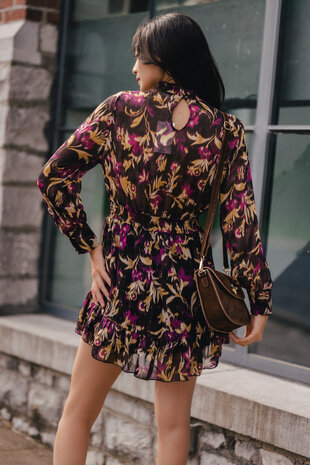 FANNY robe chocolat FANNY robe chocolat