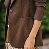 CHRISTIANE blazer chocolat CHRISTIANE blazer chocolat