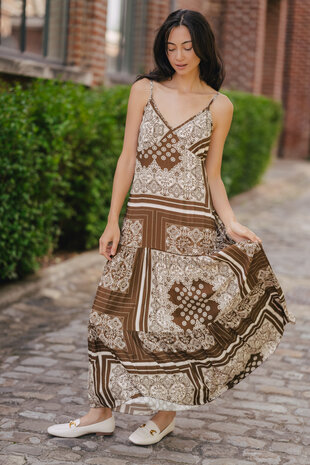 FATIMA robe tabac FATIMA robe tabac