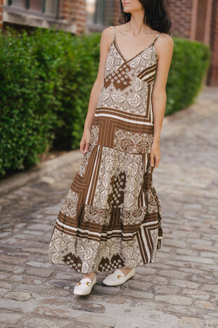 FATIMA robe tabac FATIMA robe tabac