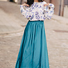 IVA jupe turquoise IVA jupe turquoise