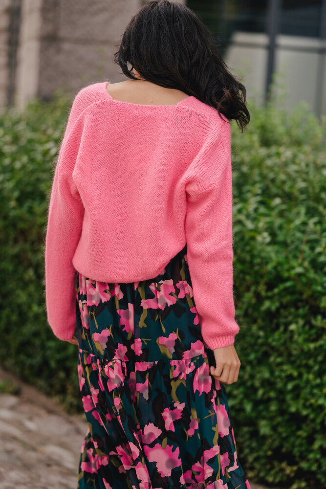 LOAS pull rose bébé LOAS pull rose bébé