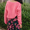 LOAS pull rose bébé LOAS pull rose bébé