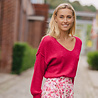 HERMIONE pull cerise HERMIONE pull cerise