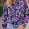 MALI chemisier violet MALI chemisier violet