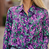 MALI chemisier violet MALI chemisier violet
