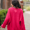MALIKA gilet fuchsia foncé MALIKA gilet fuchsia foncé