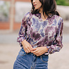 ALIX blouse grise ALIX blouse grise