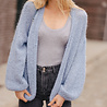 MALIKA gilet bleu MALIKA gilet bleu